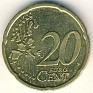20 Euro Cent Ireland 2002 KM# 36. Uploaded by Granotius